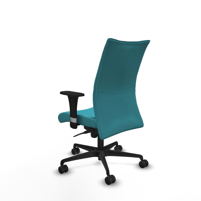 Piqueras Y Crespo Chaise Albacete Confidente, Mécanisme Synchrone, Turquoise