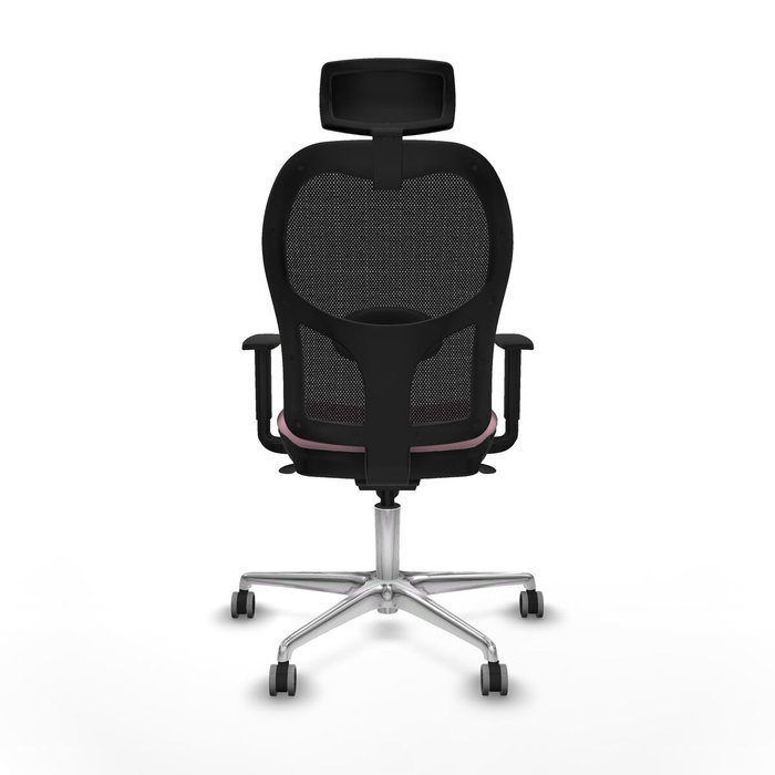 Piqueras y Crespo Chaise de Bureau avec Appui-tête 1D086G2 Rose
