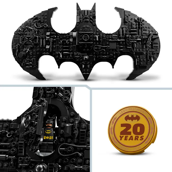 Lego 76330 Batman Logo - Jeu de Construction pour Garçon ou Fille avec 2 Minifigurines, À Partir de 12 Ans Lego 76330 Batman Logo - Jeu de Construction pour Garçon ou Fille avec 2 Minifigurines, À Partir de 12 Ans