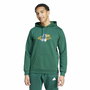 Sweat à capuche homme Adidas Codes Graphic Vert