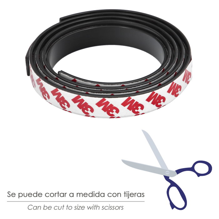 WOLFPACK LINEA PROFESIONAL Cinta Magnética Adhesiva A+B 1+1m 15mm WOLFPACK LINEA PROFESIONAL Cinta Magnética Adhesiva A+B 1+1m 15mm
