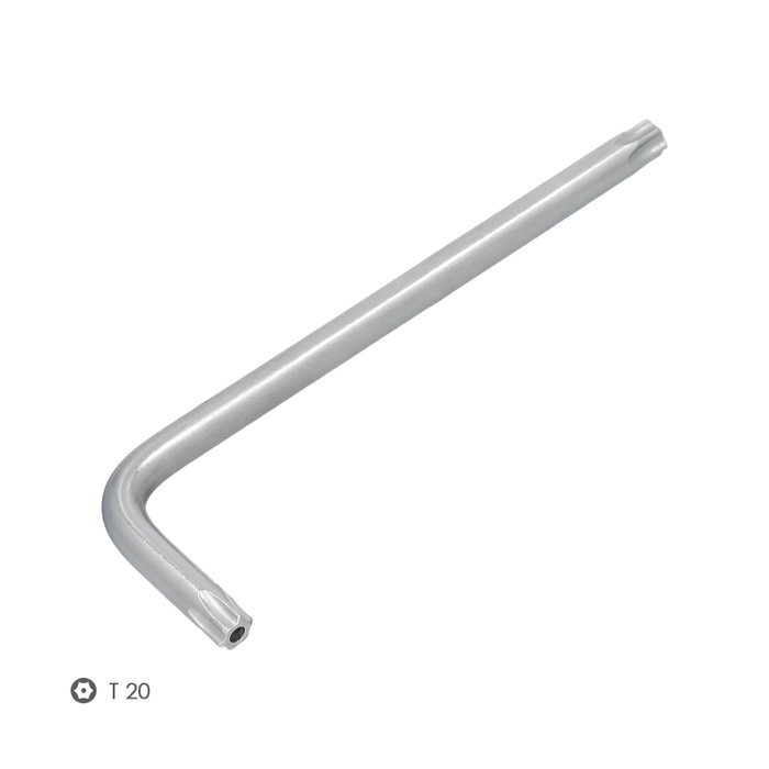 WOLFPACK LINEA PROFESIONAL Clé Torx inviolable longue T20