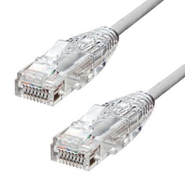 ProXtend Câble Ethernet Slim CAT6A UTP Gris 12,5m