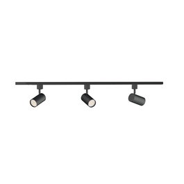 Philips Easylink Système de rail avec 3 projecteurs Zilo 5 W Noir Aluminium GU10