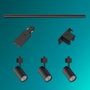Philips Easylink Système de rail avec 3 projecteurs Zilo 5 W Noir Aluminium GU10