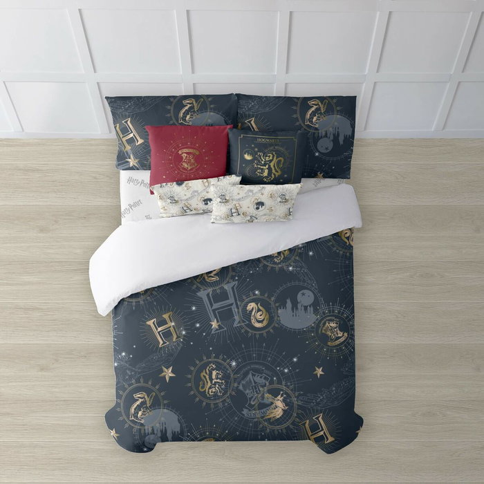 Housse de Couette Harry Potter Gold Multicouleur 175 Fils 220 x 220 cm Lit 2 persones Housse de Couette Harry Potter Gold Multicouleur 175 Fils 220 x 220 cm Lit 2 persones