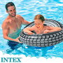 Intex - Flotteur en forme de pneu 91 cm, pour enfant de +9 ans, en PVC - 100%
