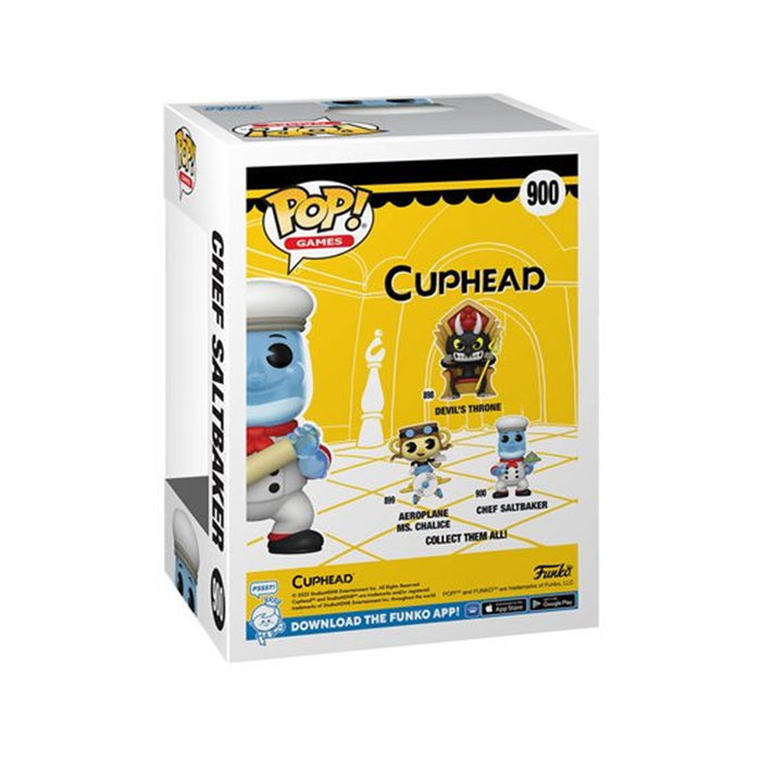 Funko Pop Cuphead Chef Saltbaker 61418