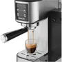 Sencor SES 4910SS Machine à expresso semi-automatique 20 bars avec panneau One Touch, réservoir 1L et pré-infusion, pour espresso, latte, cappuccino