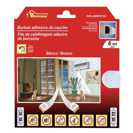 Burcasa Burlete en caoutchouc blanc 6m