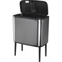 Brabantia Bo Touch Bin acier mat, 11 + 23 L
