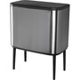 Brabantia Bo Touch Bin acier mat, 11 + 23 L