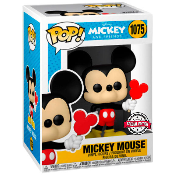 FUNKO Figura POP Disney Mickey Mouse avec Esquimau - Exclusive Vinyl Funko POP en boîte-cadeau avec fenêtre FUNKO Figura POP Disney Mickey Mouse avec Esquimau - Exclusive Vinyl Funko POP en boîte-cadeau avec fenêtre