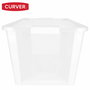 Boîte de rangement avec couvercle Curver Blanc Plastique 40 L 55 x 28 x 35 cm (5 Unités)