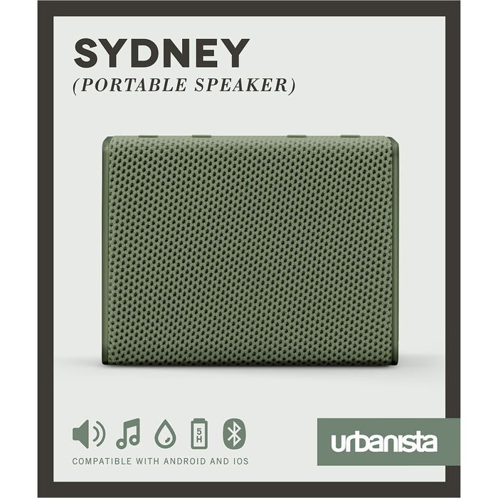Haut-parleurs bluetooth portables Urbanista Sydney Olive 3 W 4 W