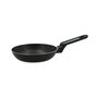 Quid Poêle en Aluminium Oasis 20 cm Noir Métal Antiadhésif Ergonomique