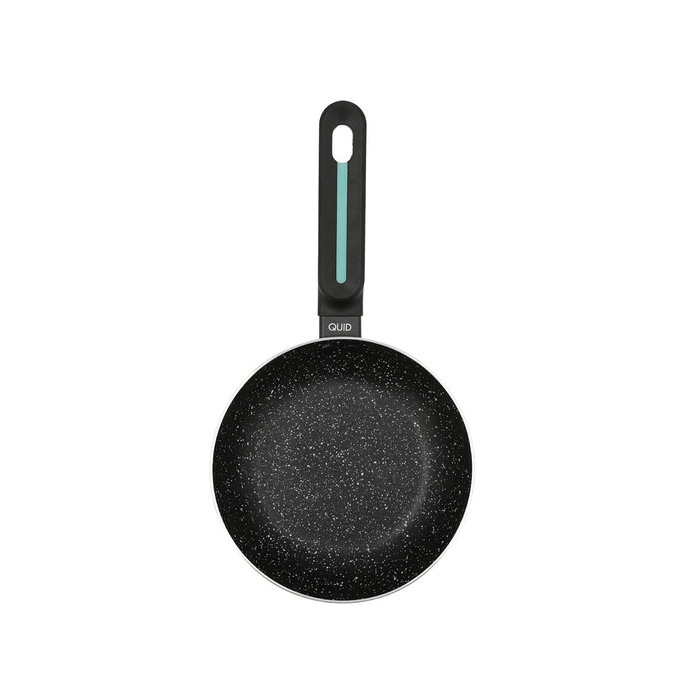 Quid Poêle en Aluminium Oasis 20 cm Noir Métal Antiadhésif Ergonomique
