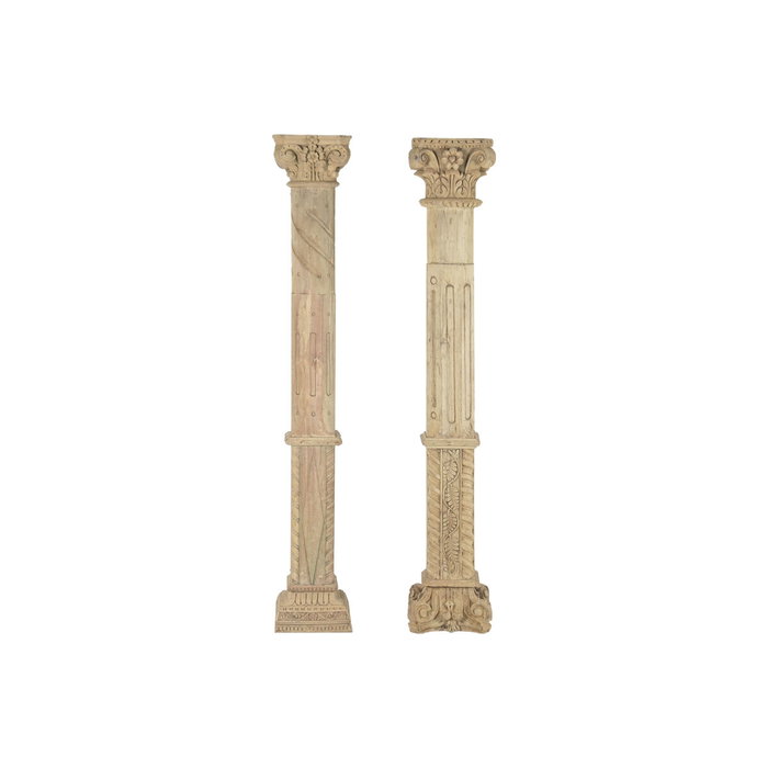 Figurine Décorative Home ESPRIT Naturel Colonne Décapé 30 X 30 X 200 CM