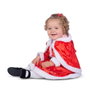 My Other Me - Costume mignon de Noël - Taille 12-24 mois - Robe à jupons et capuche avec couvre-épaules - Rouge