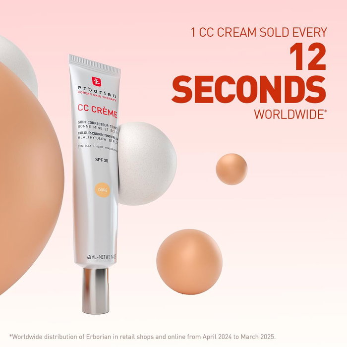 Erborian CC Cream SPF30 Dore 15 ml