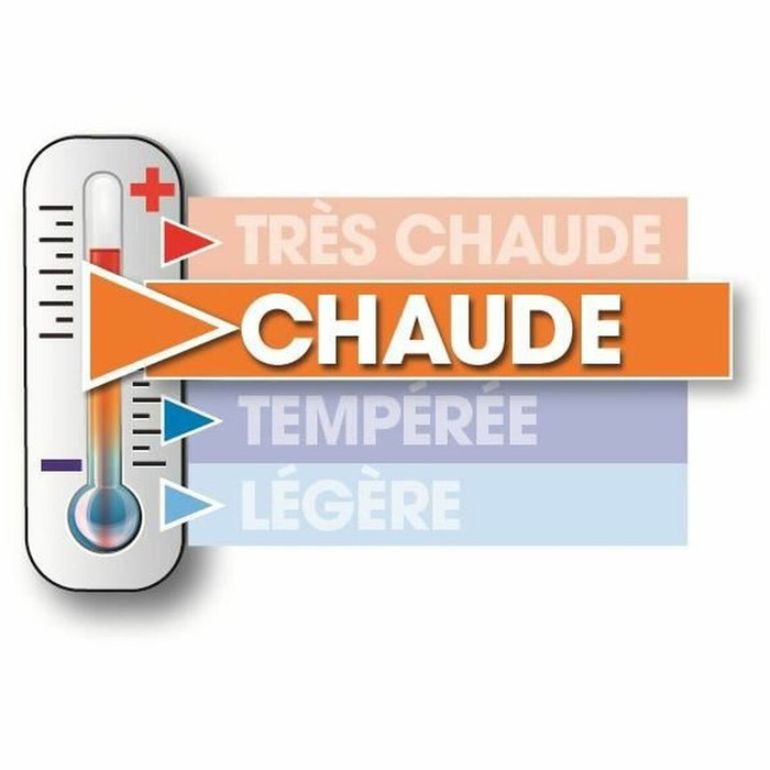 Microfibre - Pack Linge de Lit 1 Couette Chaude 240x260 cm + 2 Oreillers 60x60 cm - Blanc