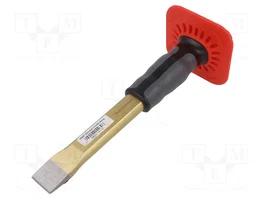 RENNSTEIG Burin plat avec protection anti-éclaboussures 250mm