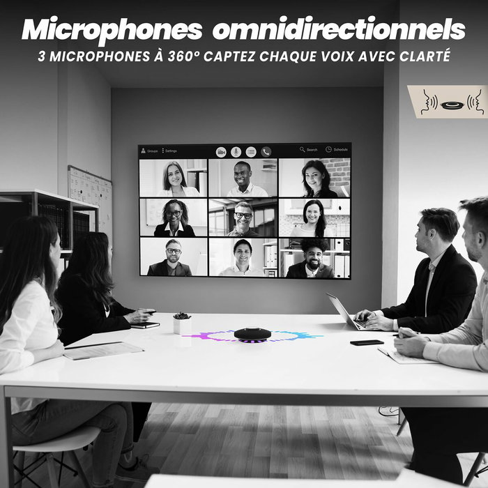 Haut-parleurs bluetooth portables T'NB CFSPEAKERBT Noir