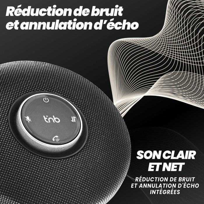 Haut-parleurs bluetooth portables T'NB CFSPEAKERBT Noir