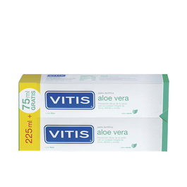 VITIS Duo Dentifrice à l'Aloe Vera et Menthe Prévention Caries - 2 x 150 ml