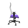 Piqueras y Crespo Chaise de Bureau Albacete Lila et Blanc