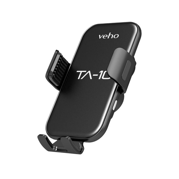 Veho TA-10 Support voiture universel avec charge rapide sans fil Qi 15W, fixation tableau de bord/pare-brise/ventilation, pince automatique, câble long Veho TA-10 Support voiture universel avec charge rapide sans fil Qi 15W, fixation tableau de bord/pare-brise/ventilation, pince automatique, câble long