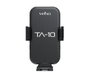 Veho TA-10 Support voiture universel avec charge rapide sans fil Qi 15W, fixation tableau de bord/pare-brise/ventilation, pince automatique, câble long