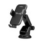 Veho TA-10 Support voiture universel avec charge rapide sans fil Qi 15W, fixation tableau de bord/pare-brise/ventilation, pince automatique, câble long