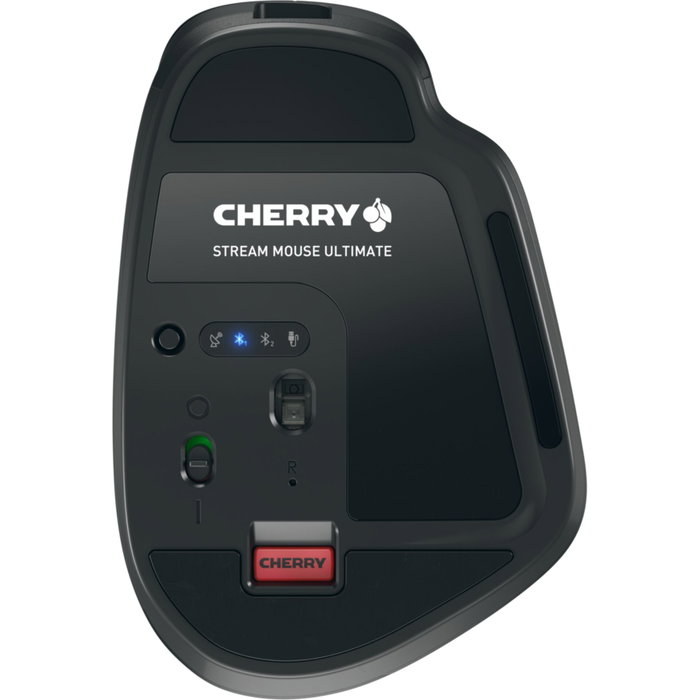Cherry Stream Mouse Ultimate LED Display, 7 Boutons, Noir