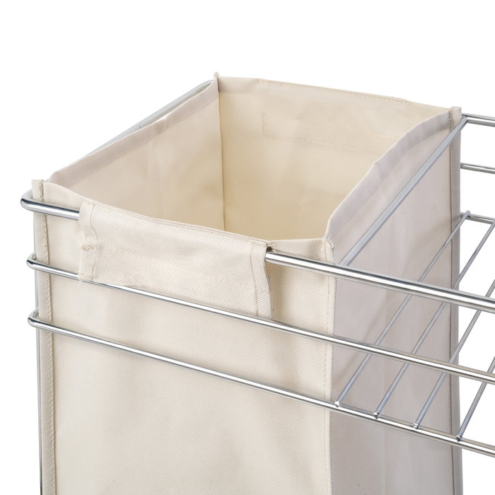 Emuca Chariot coulissant avec paniers et chariot à pain Supra avec fermeture à amortie, module 300, Acier, Chromé Emuca Chariot coulissant avec paniers et chariot à pain Supra avec fermeture à amortie, module 300, Acier, Chromé