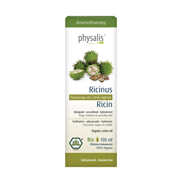 Physalis Huile de Ricin Bio 100 ml Physalis Huile de Ricin Bio 100 ml