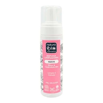 NATURABIO Mousse nettoyante douce 200 ml NATURABIO Mousse nettoyante douce 200 ml