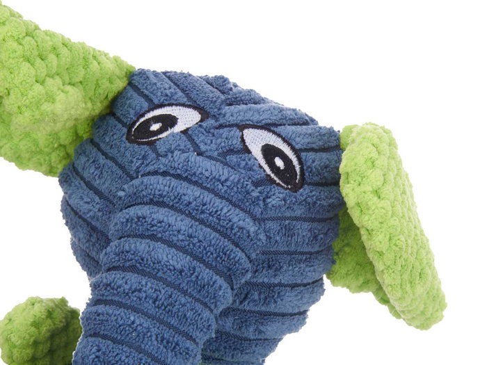 MASCOW Peluche mascotte éléphant avec son