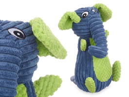 MASCOW Peluche mascotte éléphant avec son