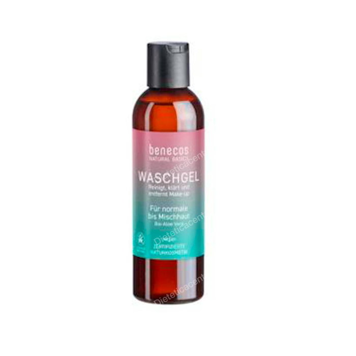 BENECOS Gel Facial Démaquillant Aloe Vera BIO Vegan 200 ml BENECOS Gel Facial Démaquillant Aloe Vera BIO Vegan 200 ml