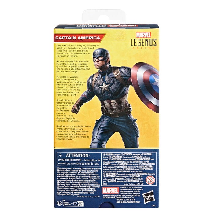 Hasbro Marvel Legends Capitán América Avengers: Endgame 15 cm Hasbro Marvel Legends Capitán América Avengers: Endgame 15 cm