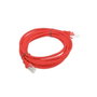 Lanberg Câble Réseau Rigide UTP 5ème Catégorie Rouge 3 m