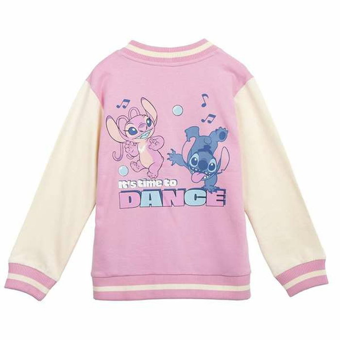 Cerdá Chaqueta Cotton Brushed Baseball Stitch 10 Años Rose