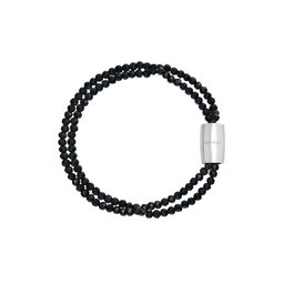 Bracelet Homme Breil TJ3687 Argent 925 Noir
