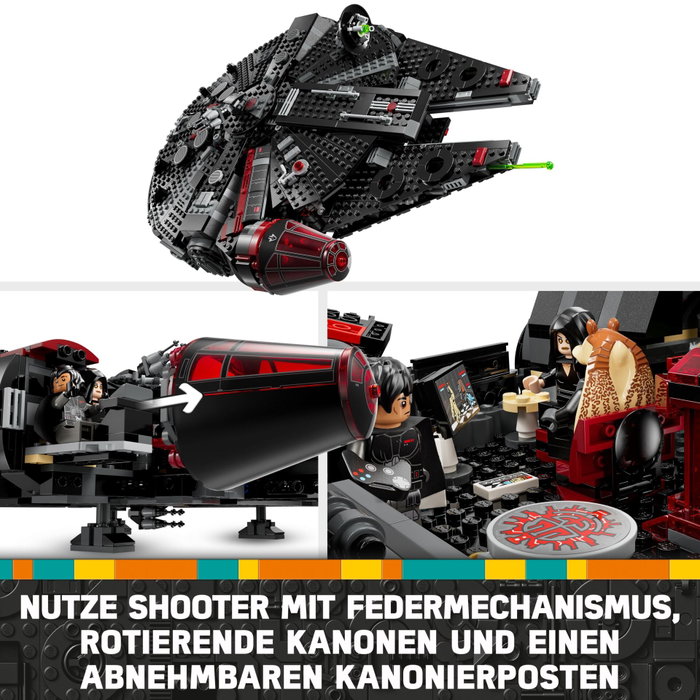 LEGO Star Wars 75389 Le Faucon Noir - Dark Millennium Falcon