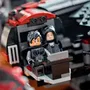 LEGO 75389 Star Wars Le Faucon Noir - Véhicule de Construction à Piles pour Enfants - Jouet Cadeau sur le Thème de la Série Disney+