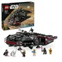 LEGO 75389 Star Wars Le Faucon Noir - Véhicule de Construction à Piles pour Enfants - Jouet Cadeau sur le Thème de la Série Disney+
