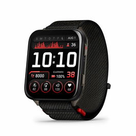 Garmin 010-02980-02 Venu X1 - Montre connectée avec GPS et cardiofréquencemètre au poignet - Noire