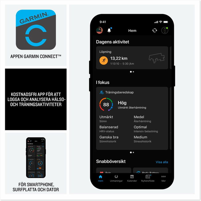 Garmin 010-02980-02 Venu X1 - Montre connectée avec GPS et cardiofréquencemètre au poignet - Noire