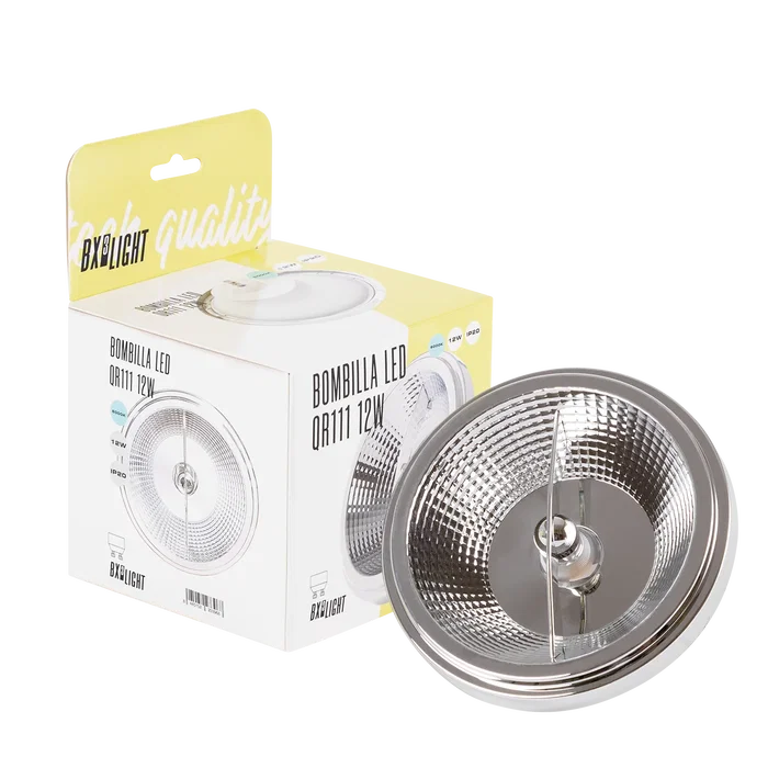 BX3 LIGHT Ampoule LED QR111 12W GU10 Blanc Chaud BX3 LIGHT Ampoule LED QR111 12W GU10 Blanc Chaud